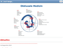 Tablet Screenshot of drmangold.at